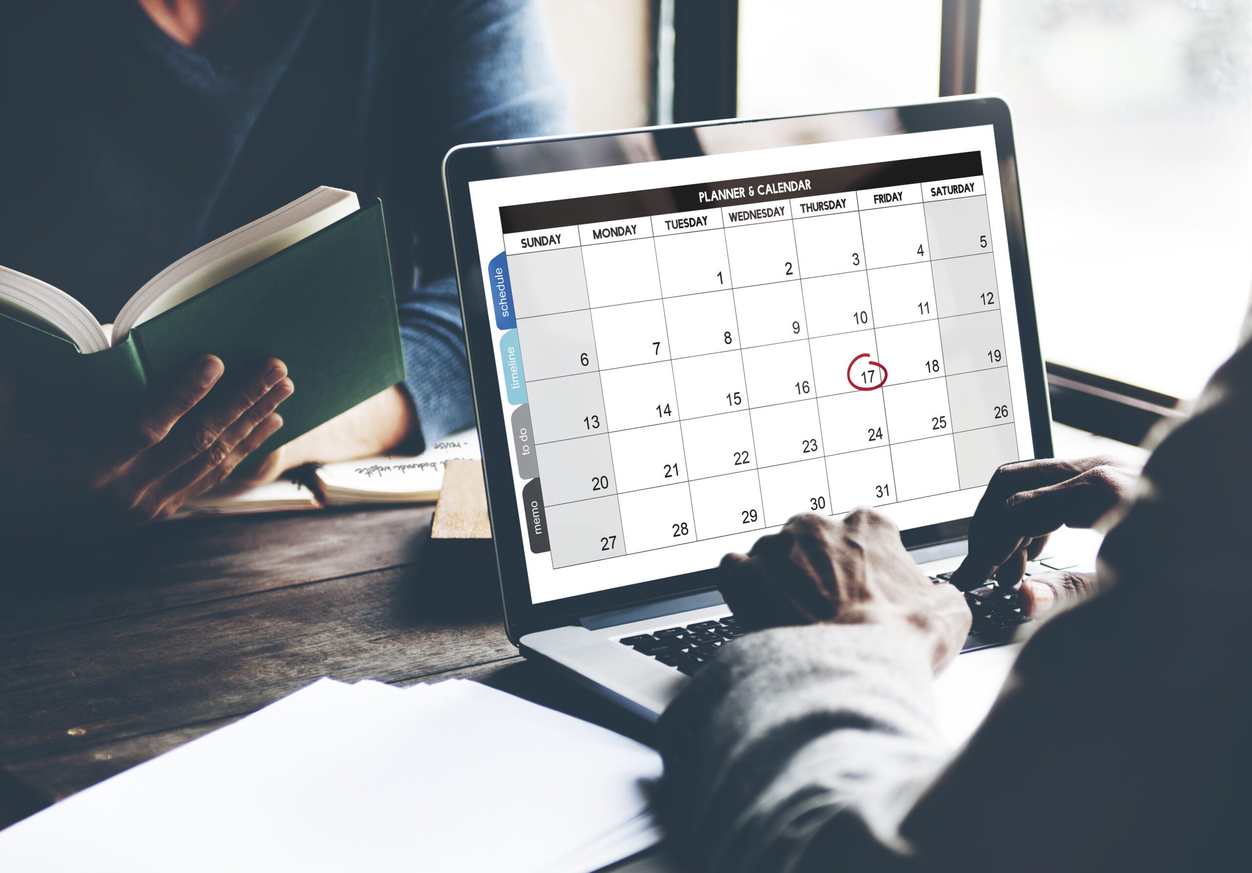 calendário de vendas